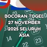 Bocoran togel 27 November 2025 seluruh Asia lengkap dengan angka 2D, 3D, 4D untuk semua pasaran utama.